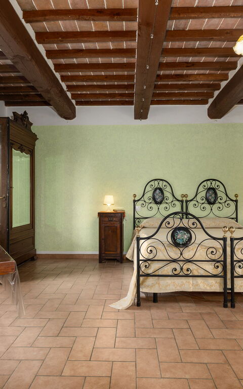Casale Tiziano: soveværelse