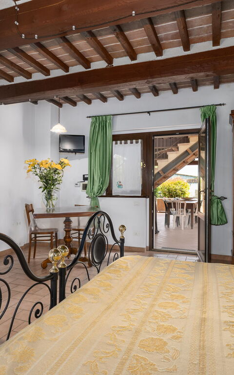 Casale Tiziano: soveværelse