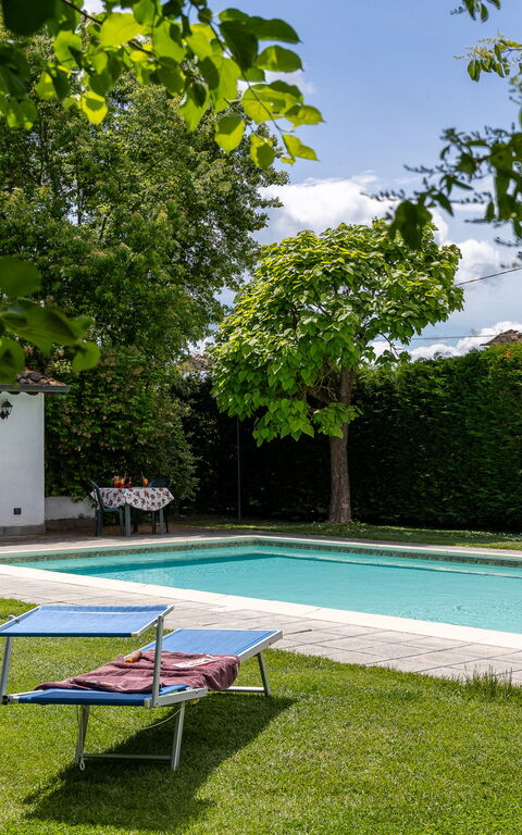 Casale Tiziano: Have, pool, Udendørs, Udvendige