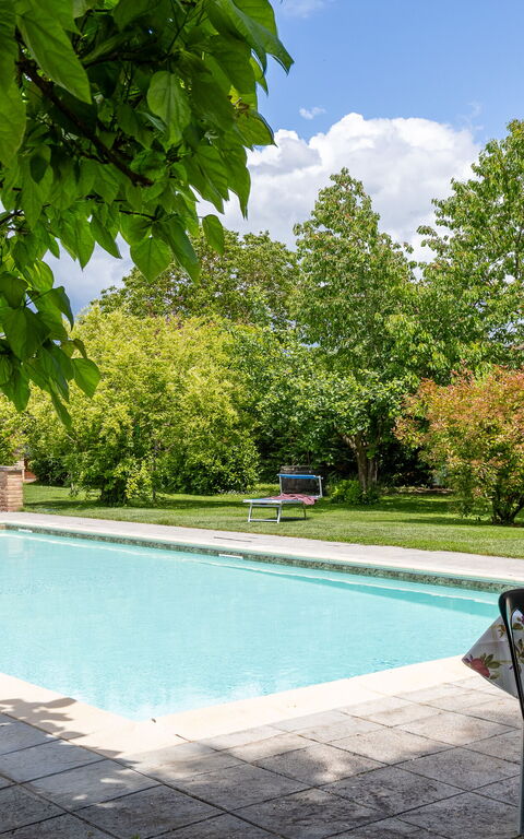 Casale Tiziano: Have, pool, Udendørs, Udvendige