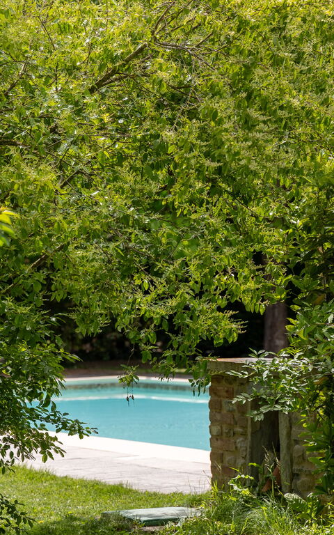 Casale Tiziano: Have, pool, Udendørs, Udvendige