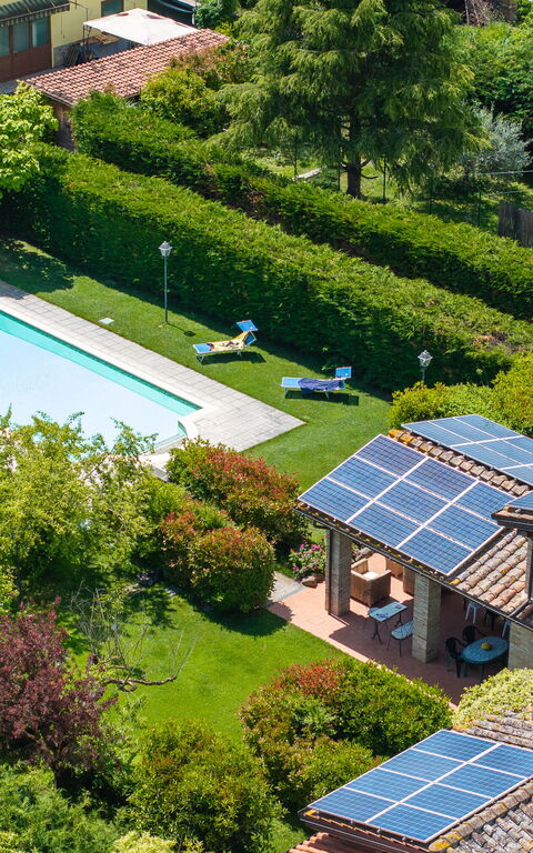 Casale Tiziano: Have, pool, Udendørs, Udvendige, Visninger
