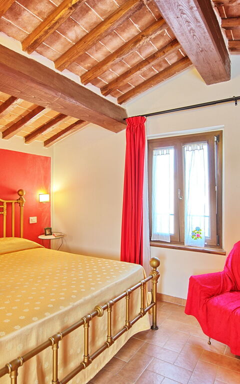 Casale Tiziano: soveværelse