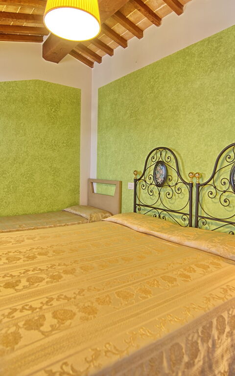 Casale Tiziano: soveværelse