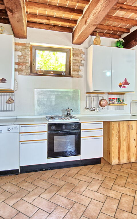 Casale Tiziano: Frokostlokale, Køkken