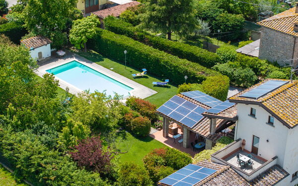 Casale Tiziano: Have, pool, Udendørs, Udvendige, Visninger