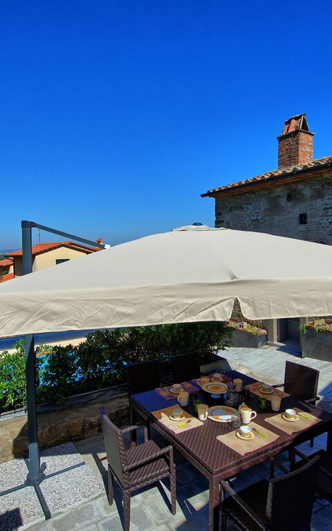 Casa La Fonte: Altan / terrasse / gårdhave, Have