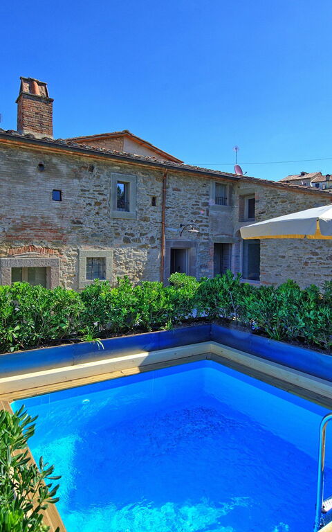 Casa La Fonte: pool, Udendørs