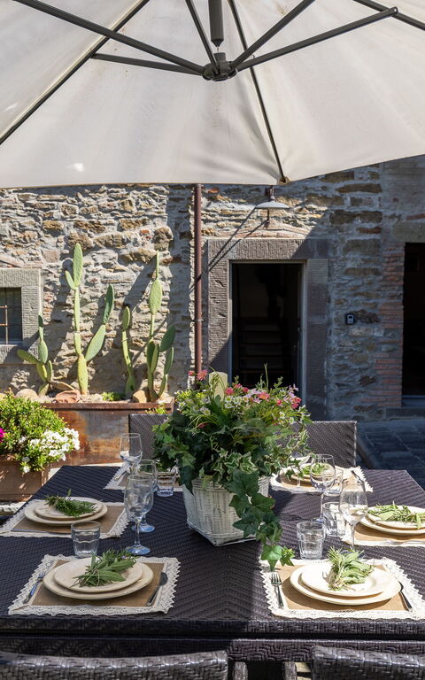 Casa La Fonte: Altan / terrasse / gårdhave, Udendørs, Udvendige