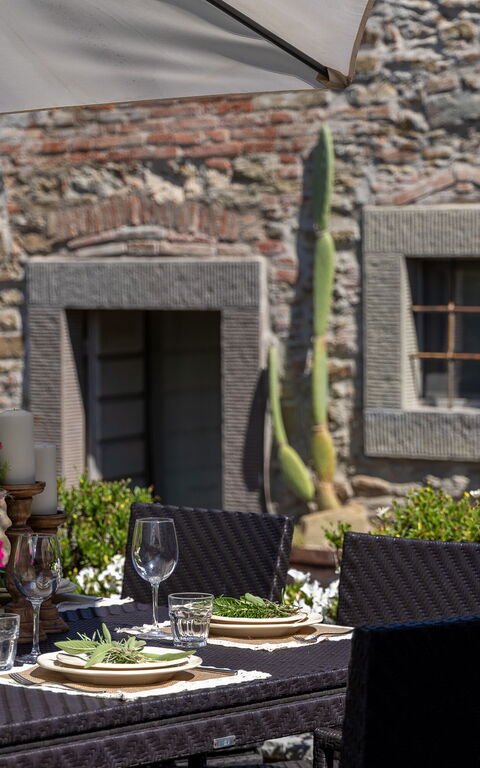 Casa La Fonte: Altan / terrasse / gårdhave, Udendørs, Udvendige