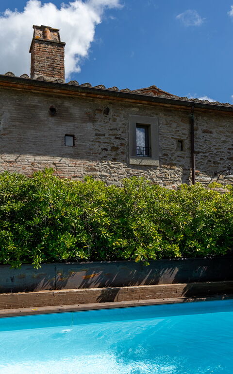 Casa La Fonte: pool, Udendørs, Udvendige