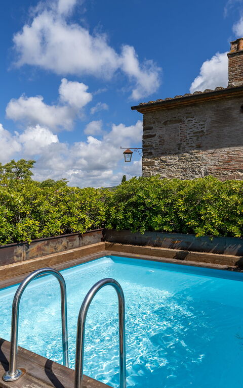 Casa La Fonte: pool, Udendørs, Udvendige