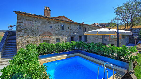 Casa la Fonte: pool, Udendørs