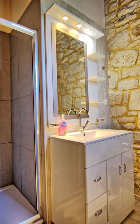 Villa Vrisses: Badeværelse