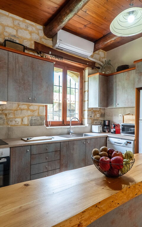 Villa Vrisses: Køkken