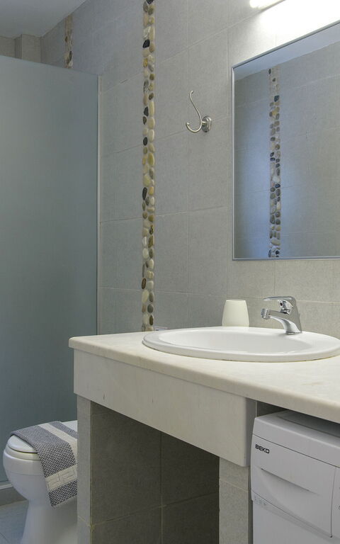 Beachfront Villa Seasun: Badeværelse