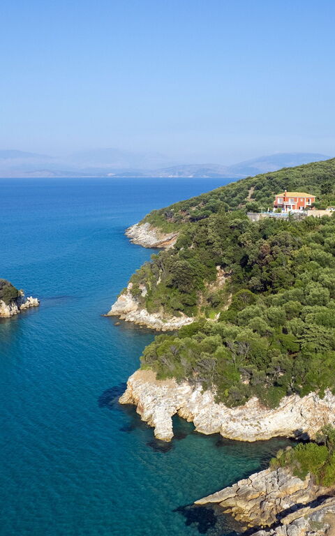 Beachfront Villa Seasun: Udendørs, Visninger
