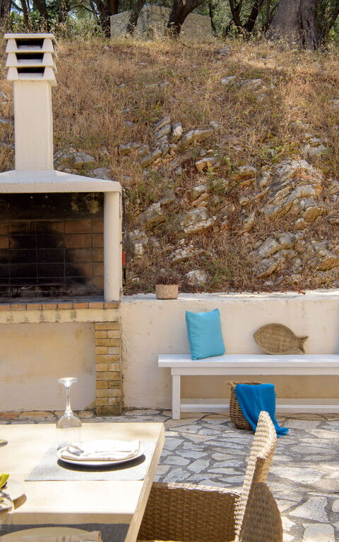 Beachfront Villa Seasun: Udendørs