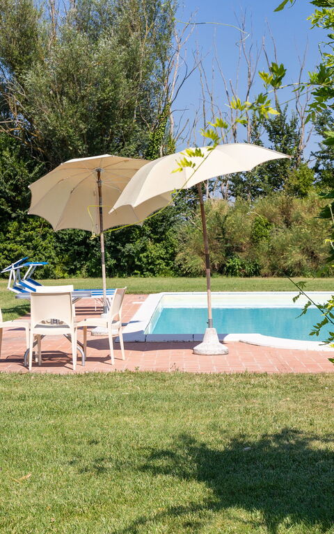 Villa Assisi: Have, pool, Udendørs, Udvendige