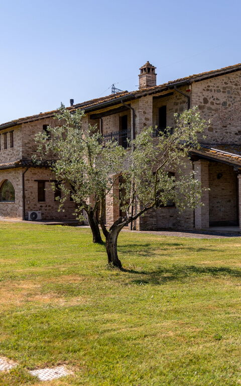 Villa Assisi: Have, Udendørs, Udvendige