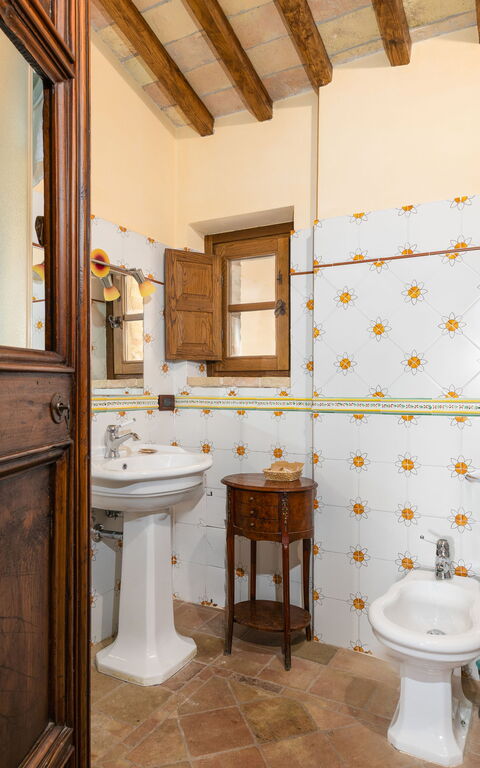 Villa Assisi: Badeværelse