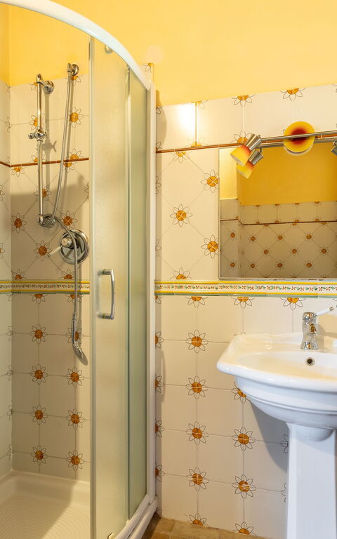 Villa Assisi: Badeværelse