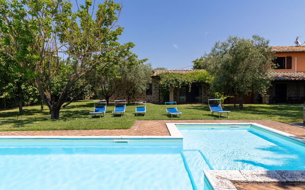 Villa Reale: Have, pool, Udendørs, Udvendige