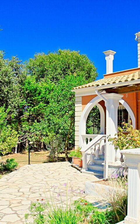 Beach Villa Nancy: Have, Udvendige