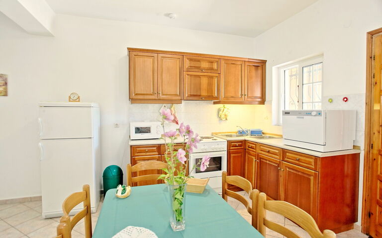 Beach Villa Nancy: Frokostlokale, Køkken