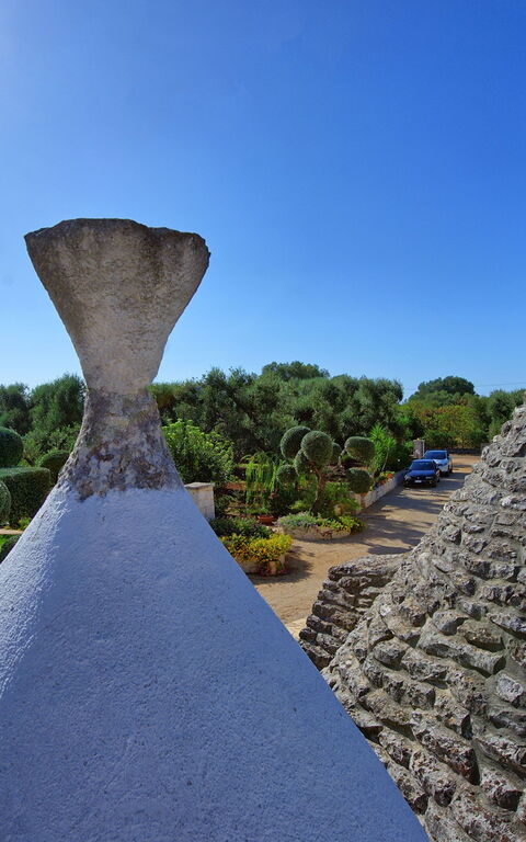 Trullo Santo Stefano: Udvendige