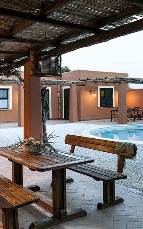 Villa Arangea: pool, Udvendige