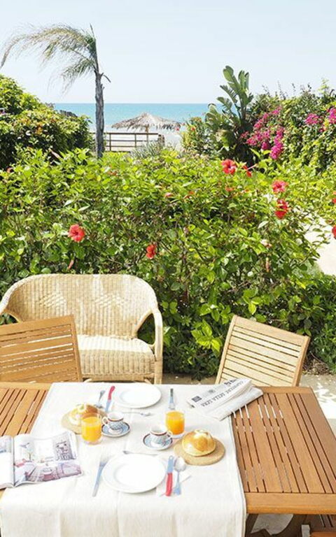 Villa Ariel: Have, Udendørs