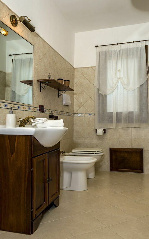 Villa Del Golfo: Badeværelse