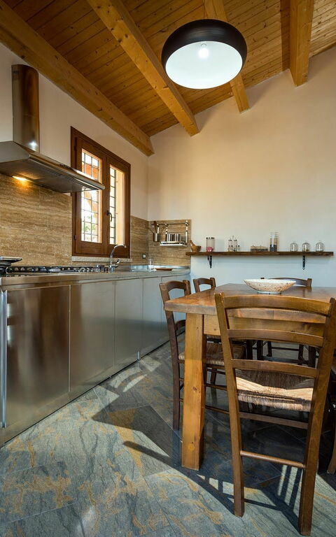 Villa Le Muse: Frokostlokale, Køkken