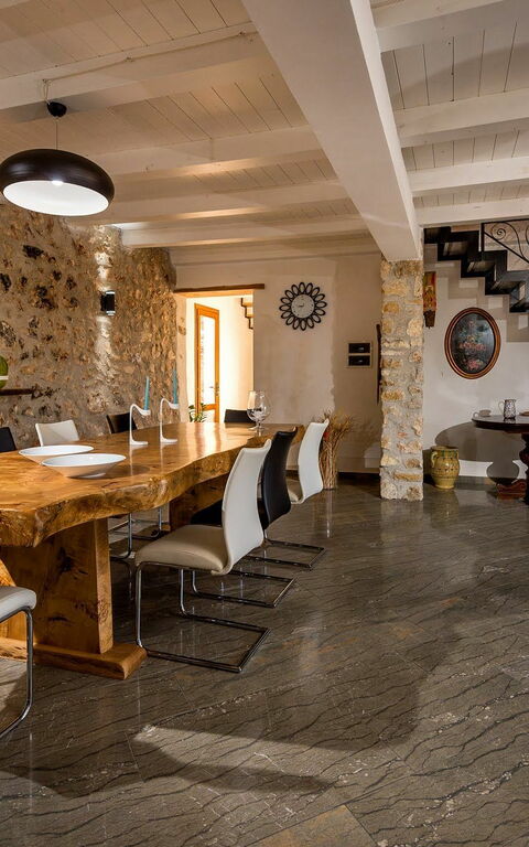 Villa Le Muse: Frokostlokale, Stue