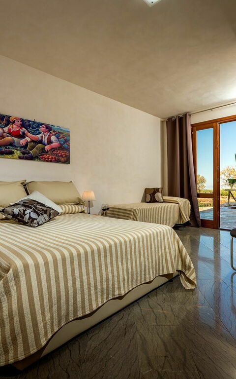 Villa Le Muse: soveværelse