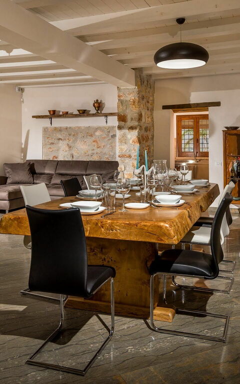 Villa Le Muse: Frokostlokale, Stue