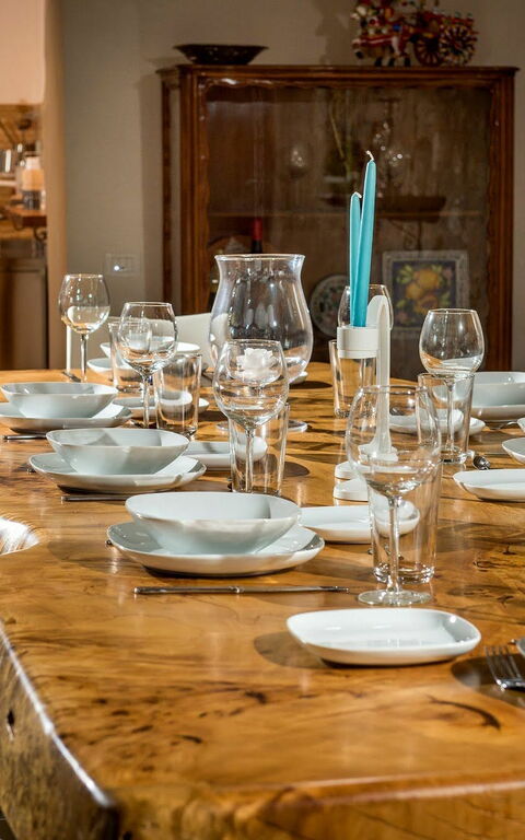 Villa Le Muse: Frokostlokale, Stue