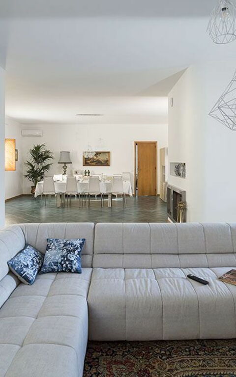 Villa Salinella: Frokostlokale, Stue