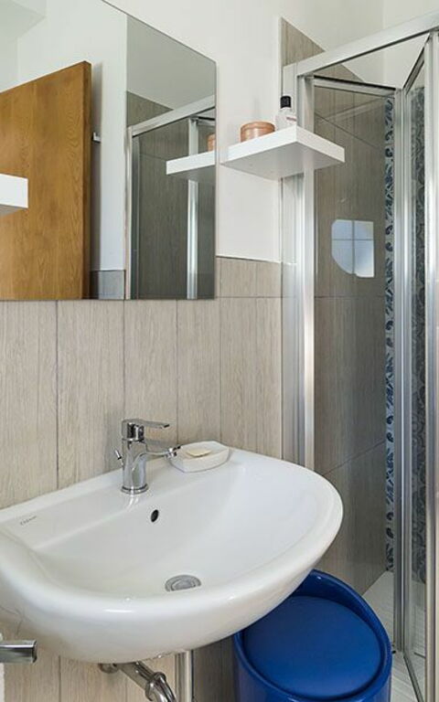 Villa Salinella: Badeværelse