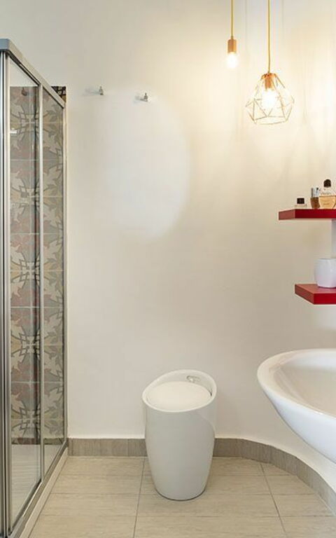 Villa Salinella: Badeværelse