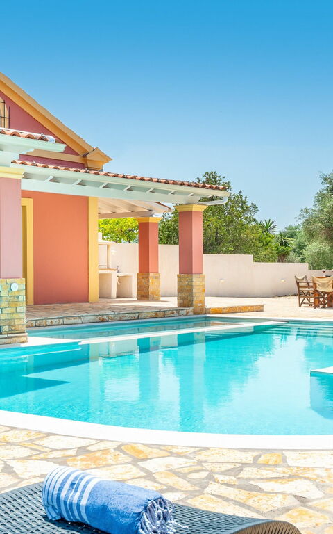 Beach Villa Joanna: pool, Udendørs, Udvendige, Visninger