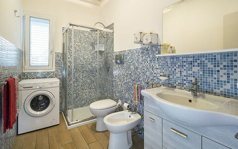 Feriebolig Morgana: Badeværelse