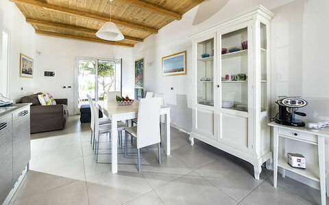 Feriebolig Sirena: Frokostlokale