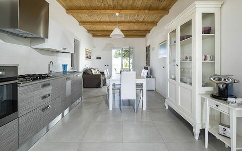 Feriebolig Sirena: Frokostlokale