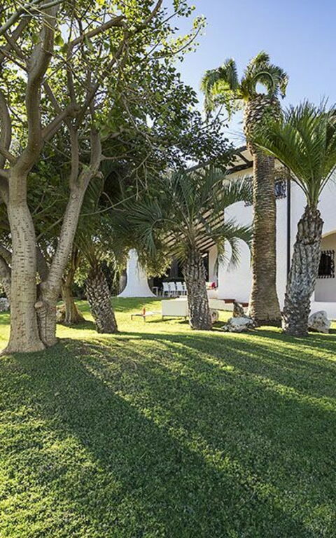 Blu Moon: Have, Udendørs, Udvendige