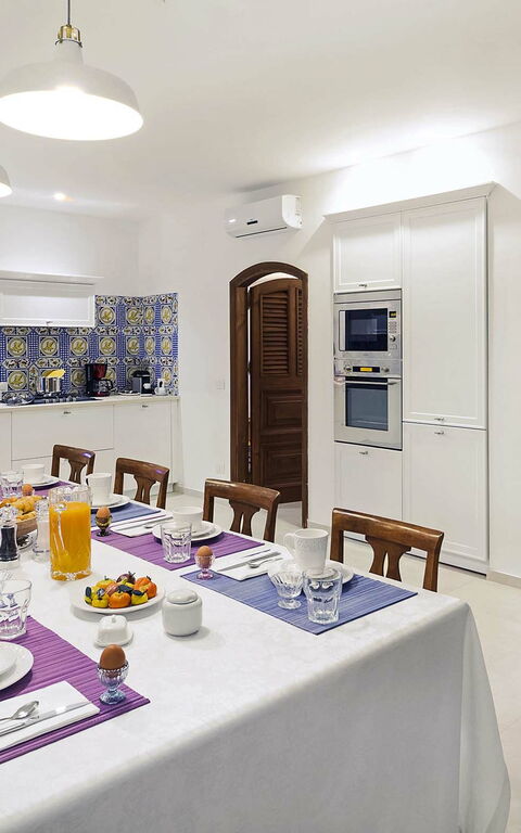 Blu Moon: Frokostlokale, Køkken