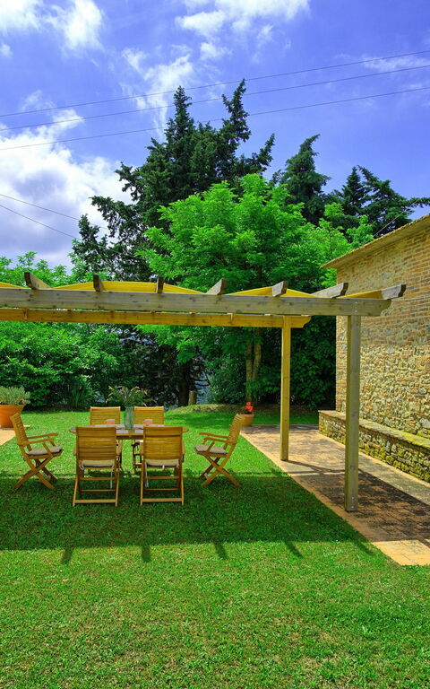 Casale Chiara: Have, Udvendige