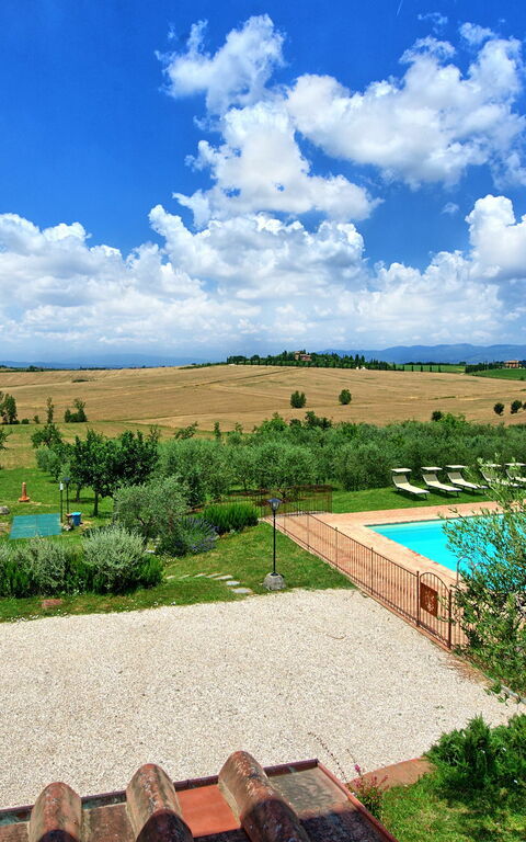 Villa Farneta: Have, pool