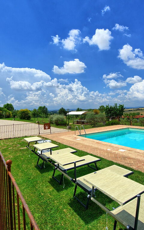 Villa Farneta: Have, pool